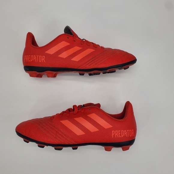 Adidas Shoes Men's 6 Predator Soccer Cleats CM8541 Red Sneakers - Picture 10 of 12